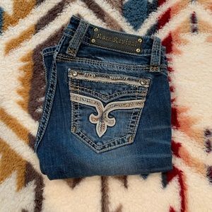 Rock Revival “Lauraya Boot” boot cut jeans